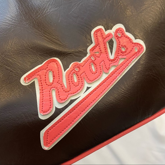 Y2K Pink & Brown Small/Mini Roots Purse - Picture 5 of 8